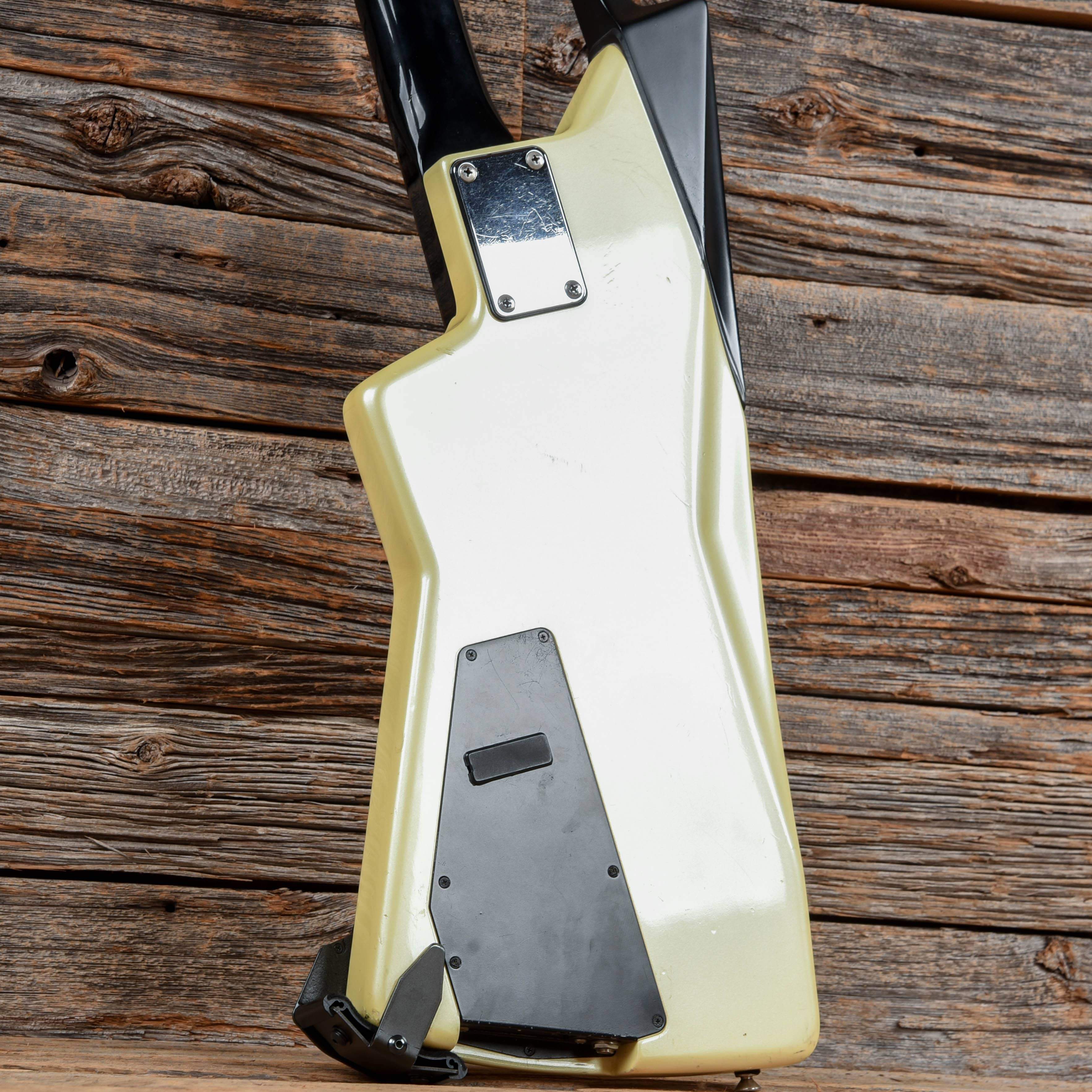 Roland G-77 Bass Synth Controller w/GK-3b Pickup White 1980s Bass Guitars / 4-String