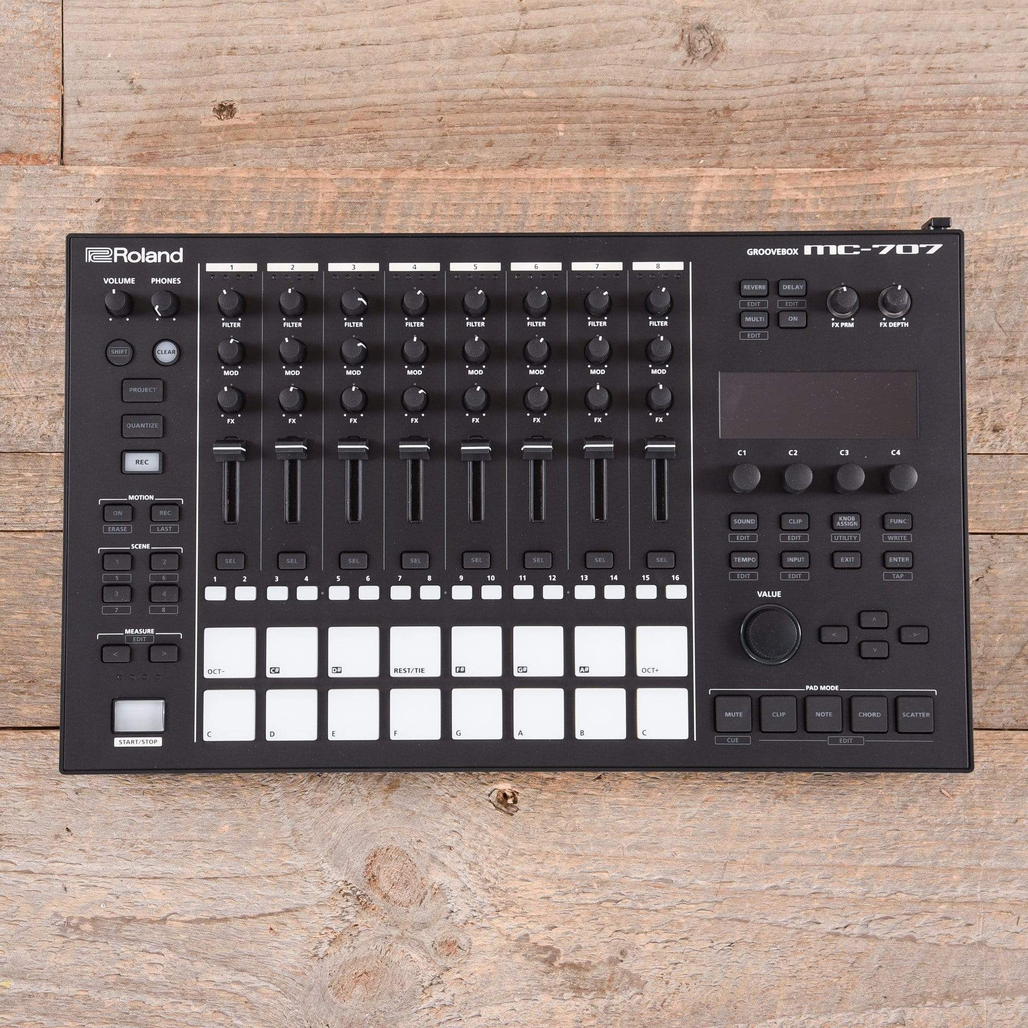 Groove Box Roland Roland MC-707 Groovebox Drum Machine – Chicago Music Exchange