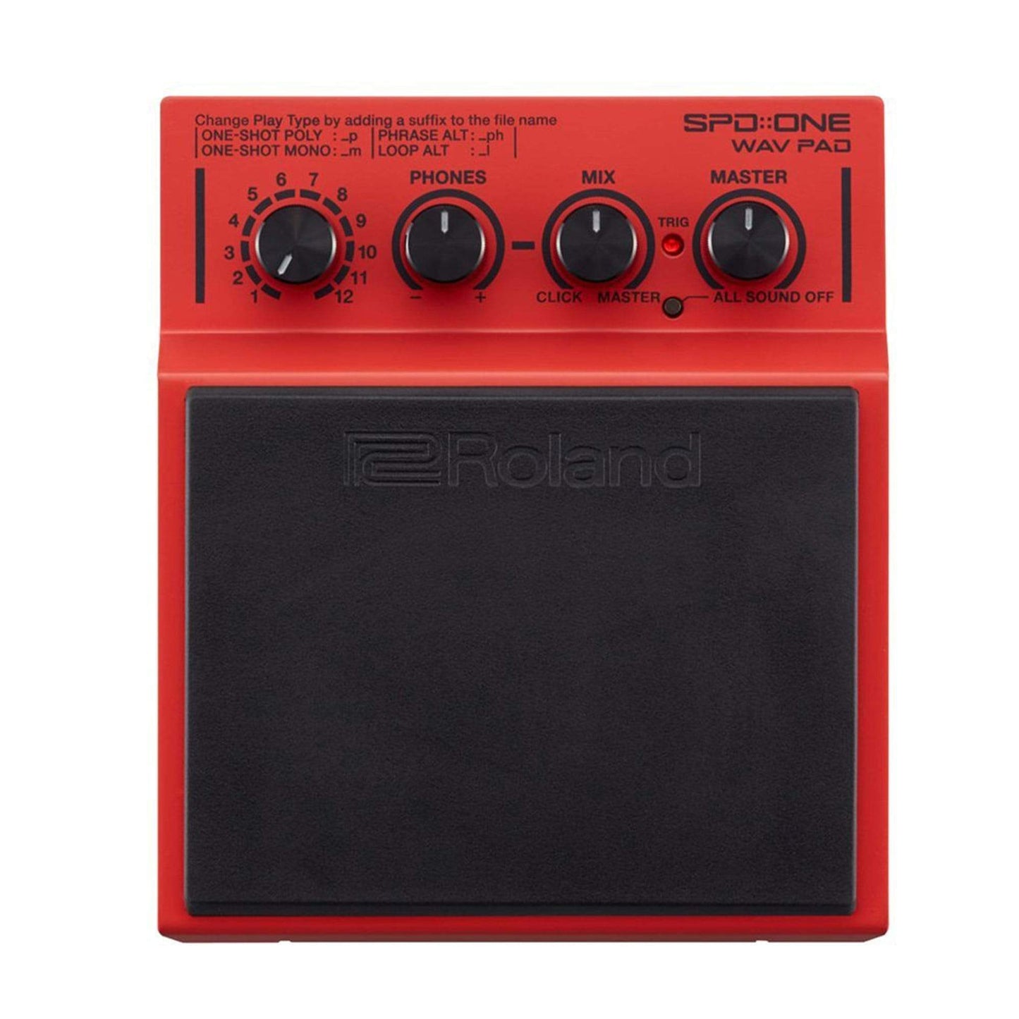 Roland SPD-One Wav Pad Bundle w/ Roland PDS10 Stand for SPD Series Products Drums and Percussion / Pad Controllers