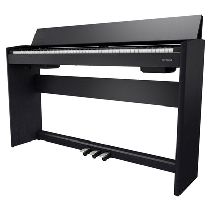 Roland F701 Digital Piano Contemporary Black Keyboards and Synths / Digital Pianos