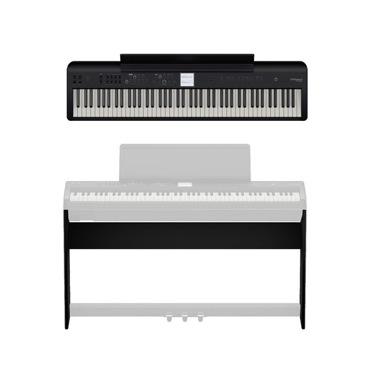 Roland FP-E50 88-Key Digital Piano and Custom Stand Bundle Keyboards and Synths / Electric Pianos