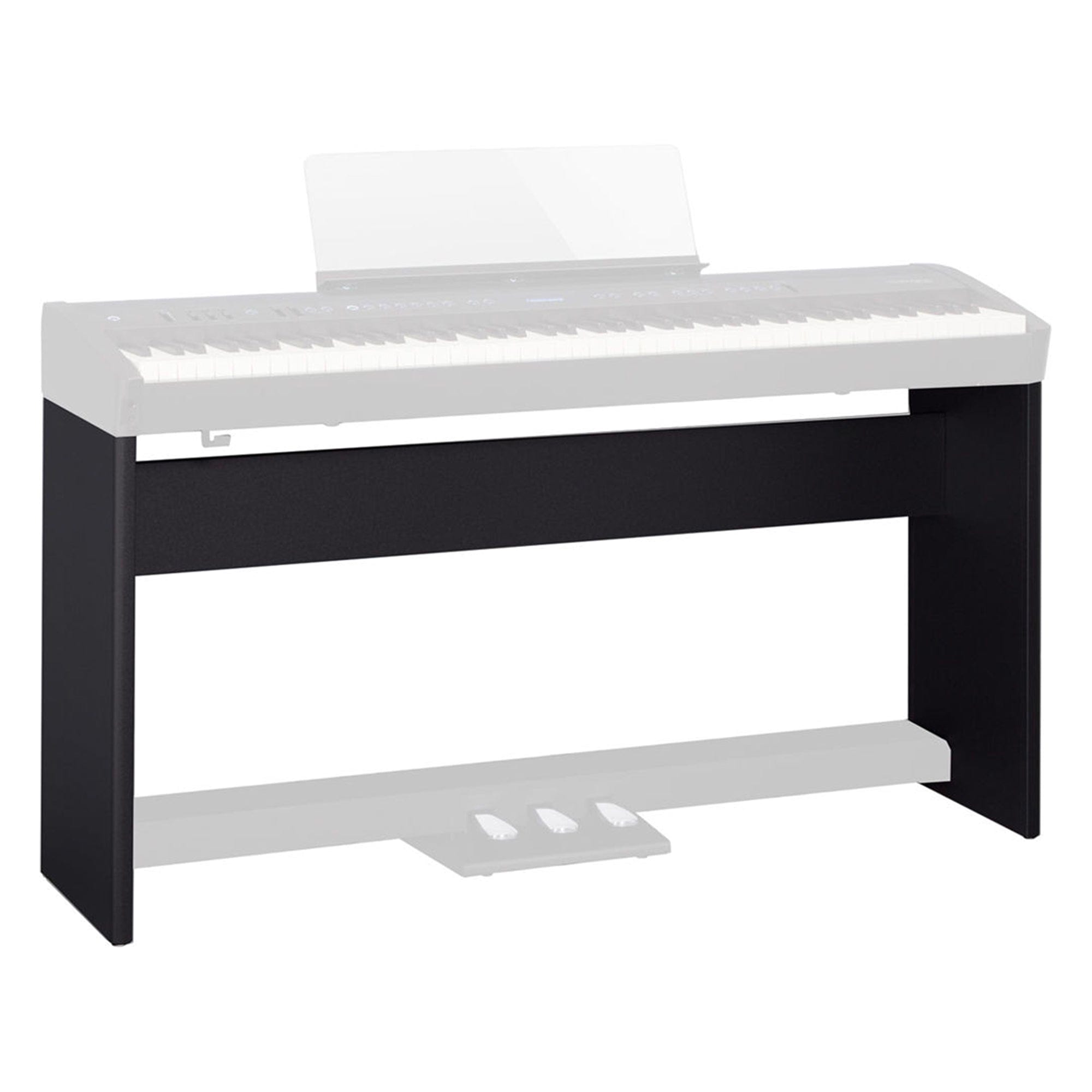 Roland KSC-72-BK Digital Piano Stand for FP-60/FP-60X Black Keyboards and Synths / Keyboard Accessories / Stands
