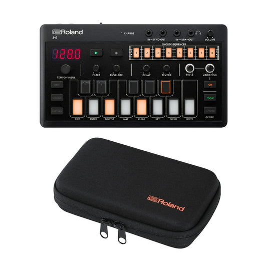 Roland Aira Compact J-6 Chord Synthesizer and Carry Case Bundle Keyboards and Synths / Synths / Digital Synths