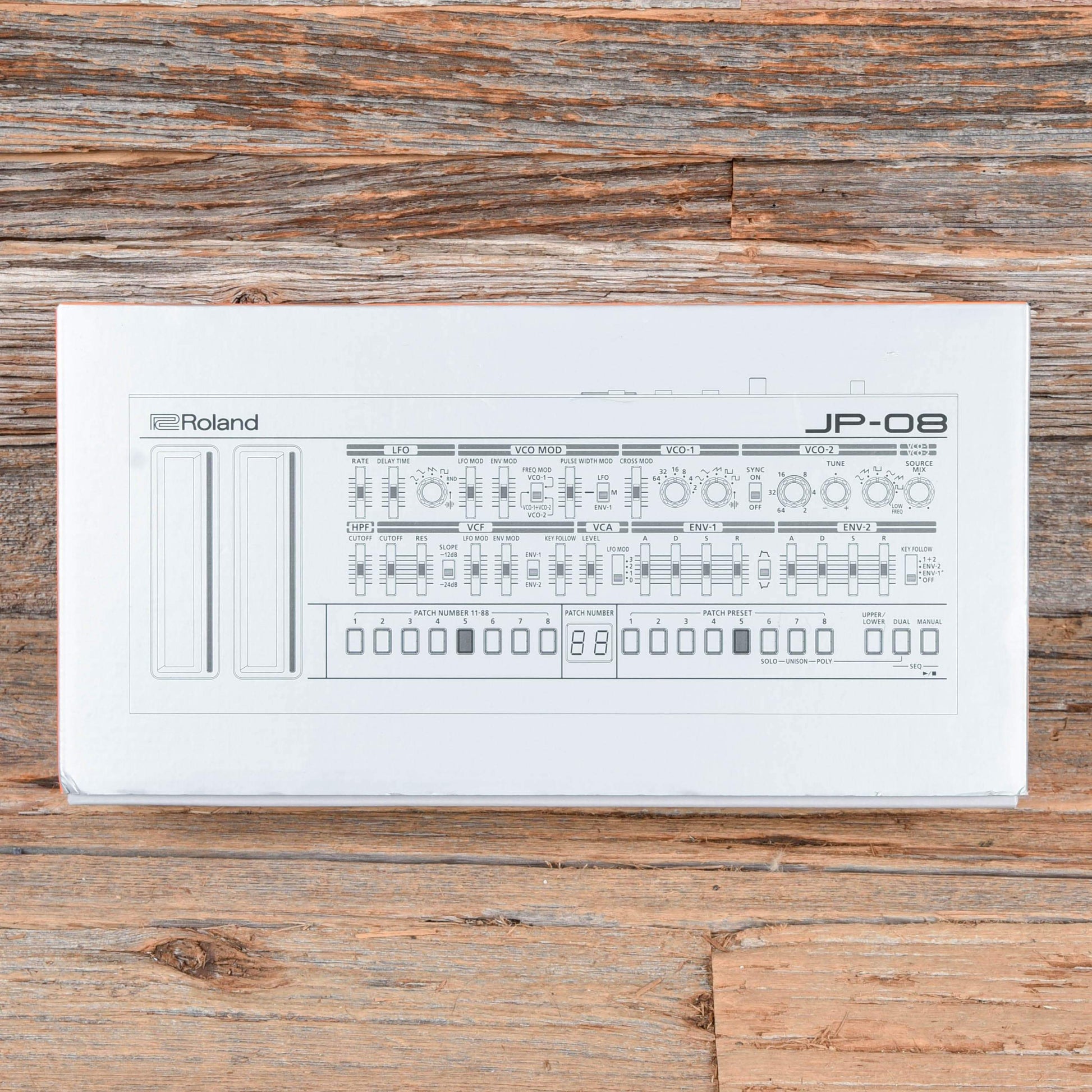 Roland Boutique Series JP-08 w/K-25m Keyboard Keyboards and Synths / Synths / Digital Synths