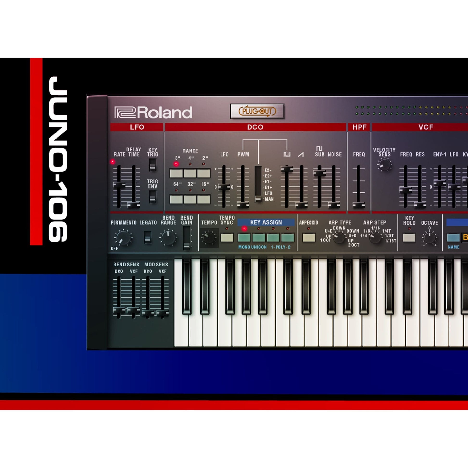 Roland JUNO-106 Software Synthesizer Download
