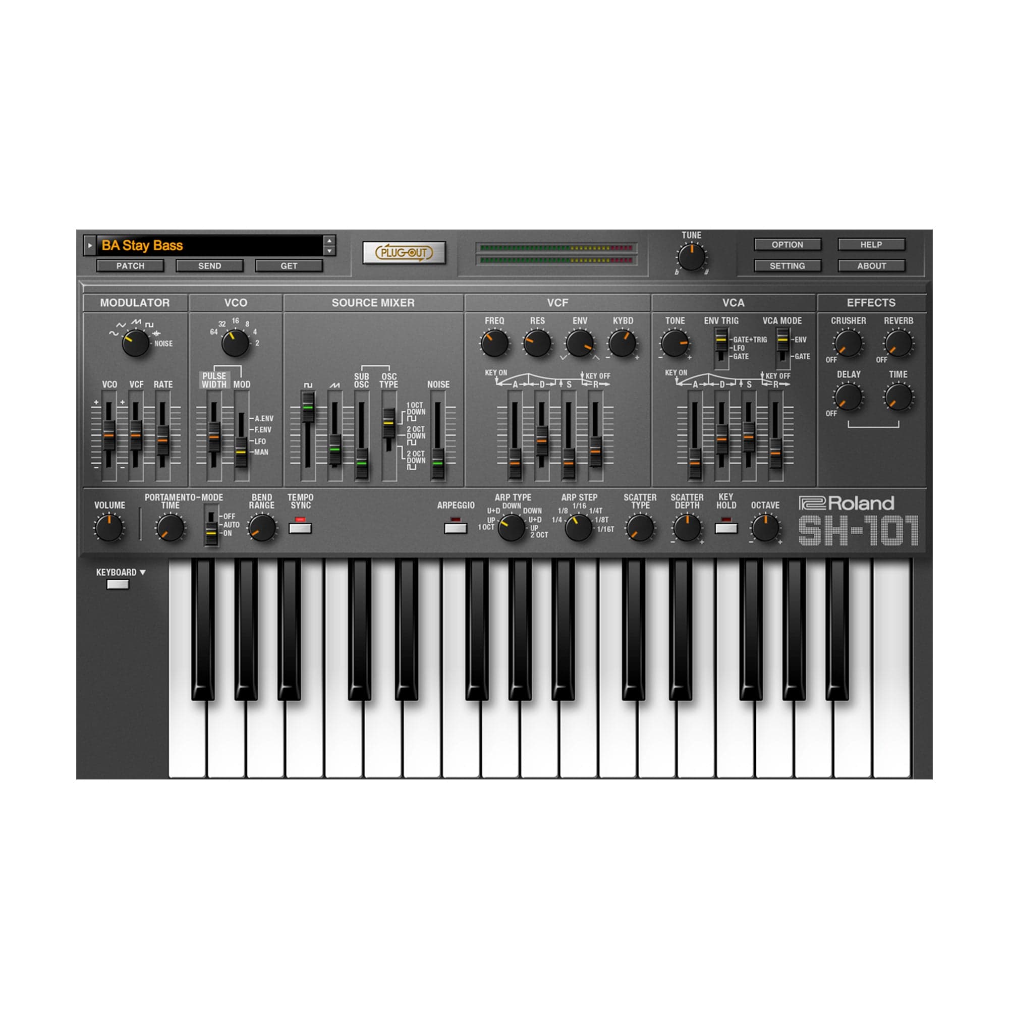 Roland SH-101 Software Synthesizer Download – Chicago Music Exchange