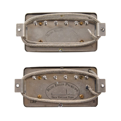 Ron Ellis LRP Humbucker Set 2-Wire Long-Leg Classic Nickel Parts / Guitar Pickups