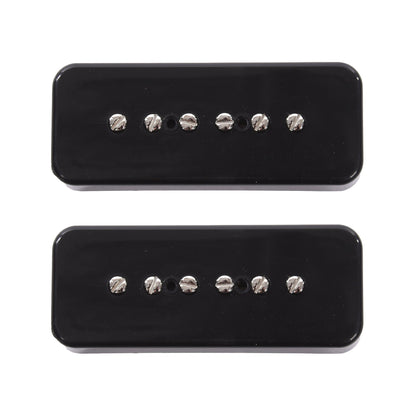 Ron Ellis P90 Soapbar Pickup Set Black Parts / Guitar Pickups