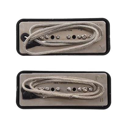 Ron Ellis P90 Soapbar Pickup Set Black Parts / Guitar Pickups