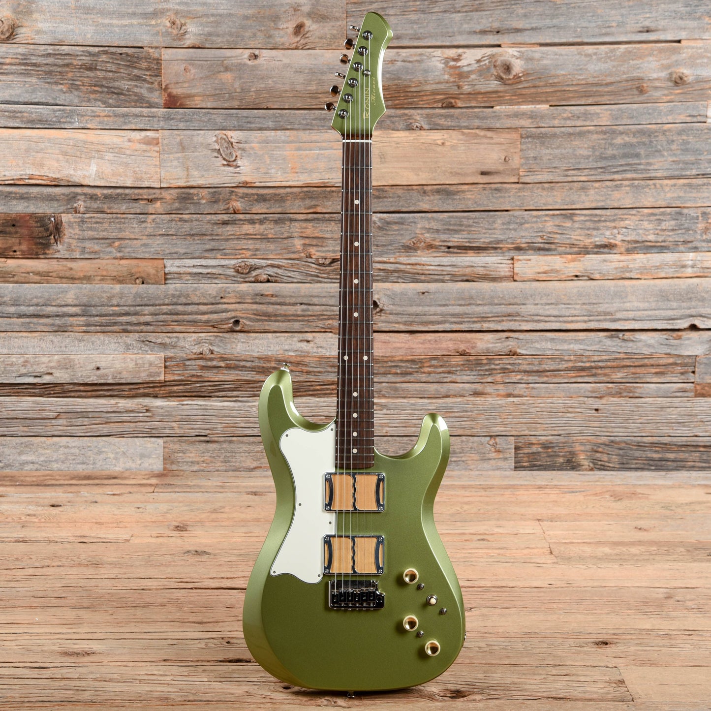 Ronin Mirari Metallic Green Electric Guitars / Solid Body
