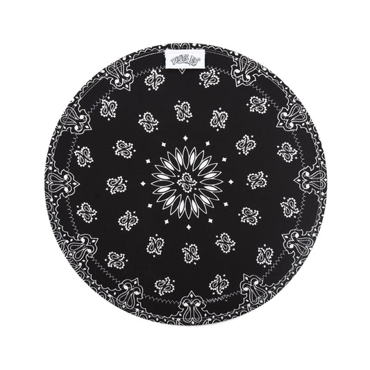 Roots EQ Solid Black Bandana 14" Drums and Percussion / Parts and Accessories / Drum Parts