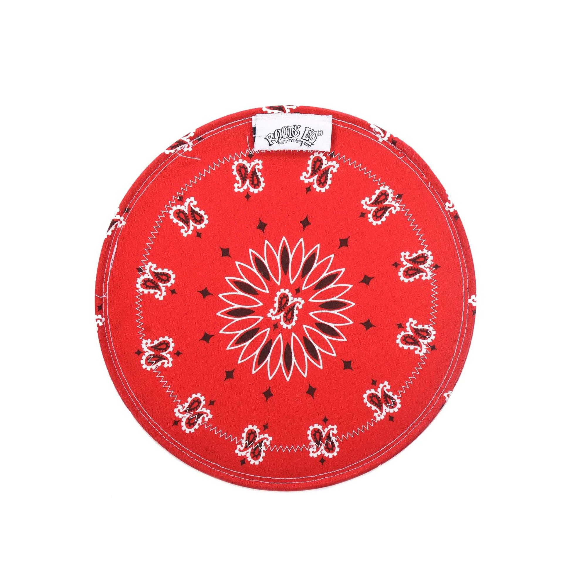 Roots EQ Solid Red Bandana 10" Drums and Percussion / Parts and Accessories / Drum Parts