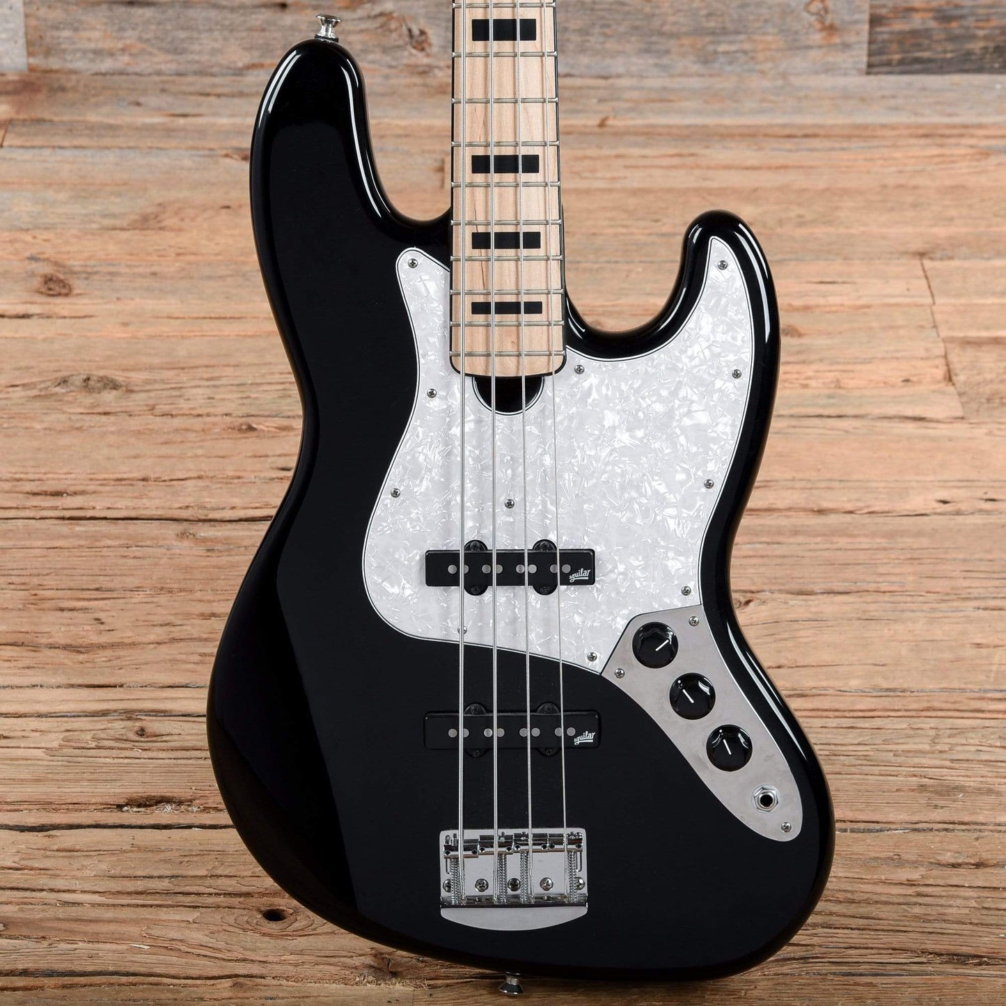 Roscoe Classic Custom 4JJ Black High Gloss Bass Guitars / 4-String