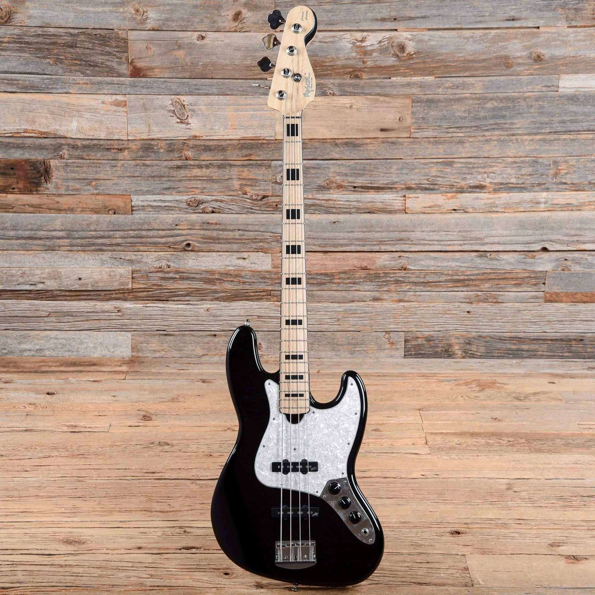 Roscoe Classic Custom 4JJ Black High Gloss Bass Guitars / 4-String