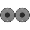 RTOM Black Hole Practice Pad 12" 2 Pack Bundle Drums and Percussion / Parts and Accessories / Drum Parts