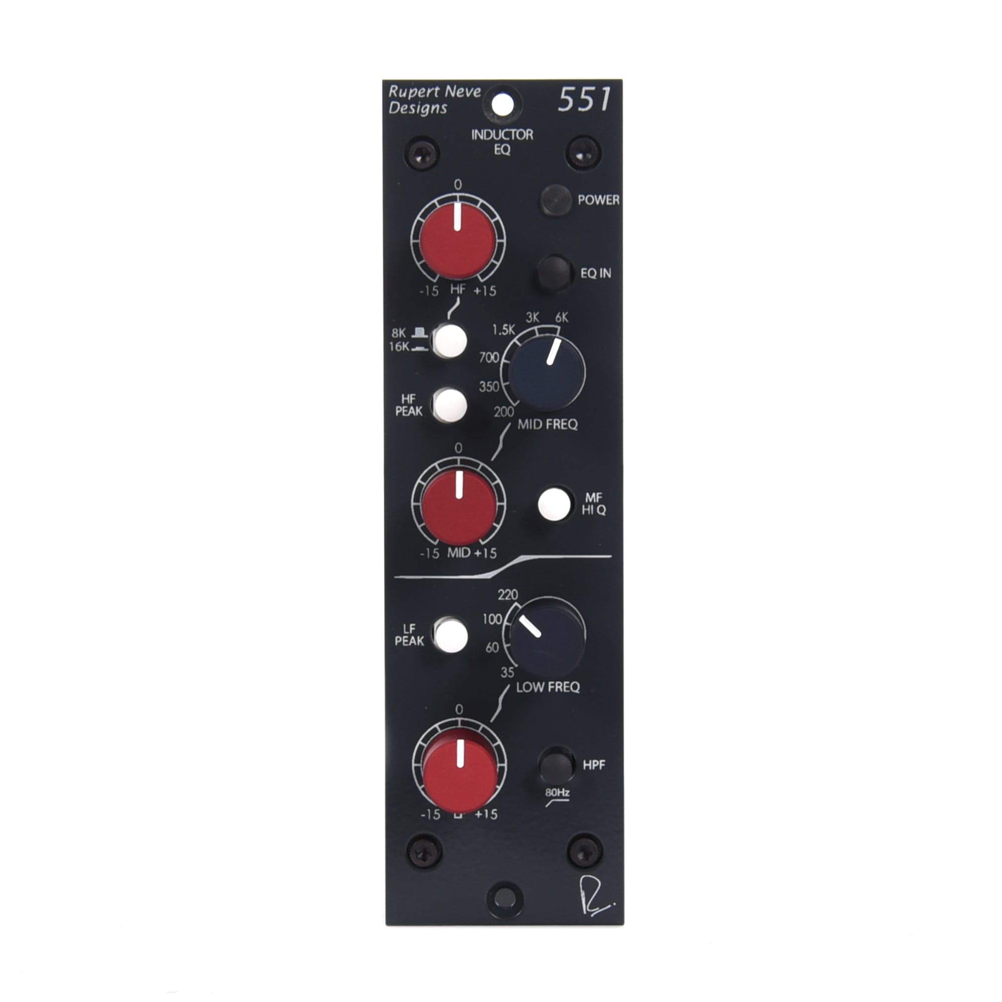 Rupert Neve Designs 551 500 Series Inductor EQ Pro Audio / 500 Series