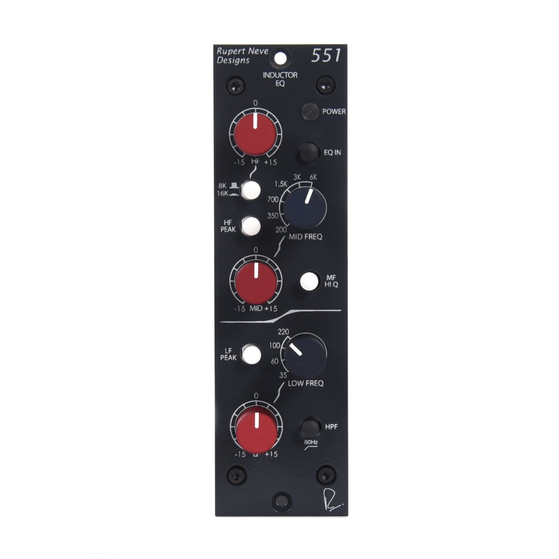 Rupert Neve Designs 551 500 Series Inductor EQ Pro Audio / 500 Series