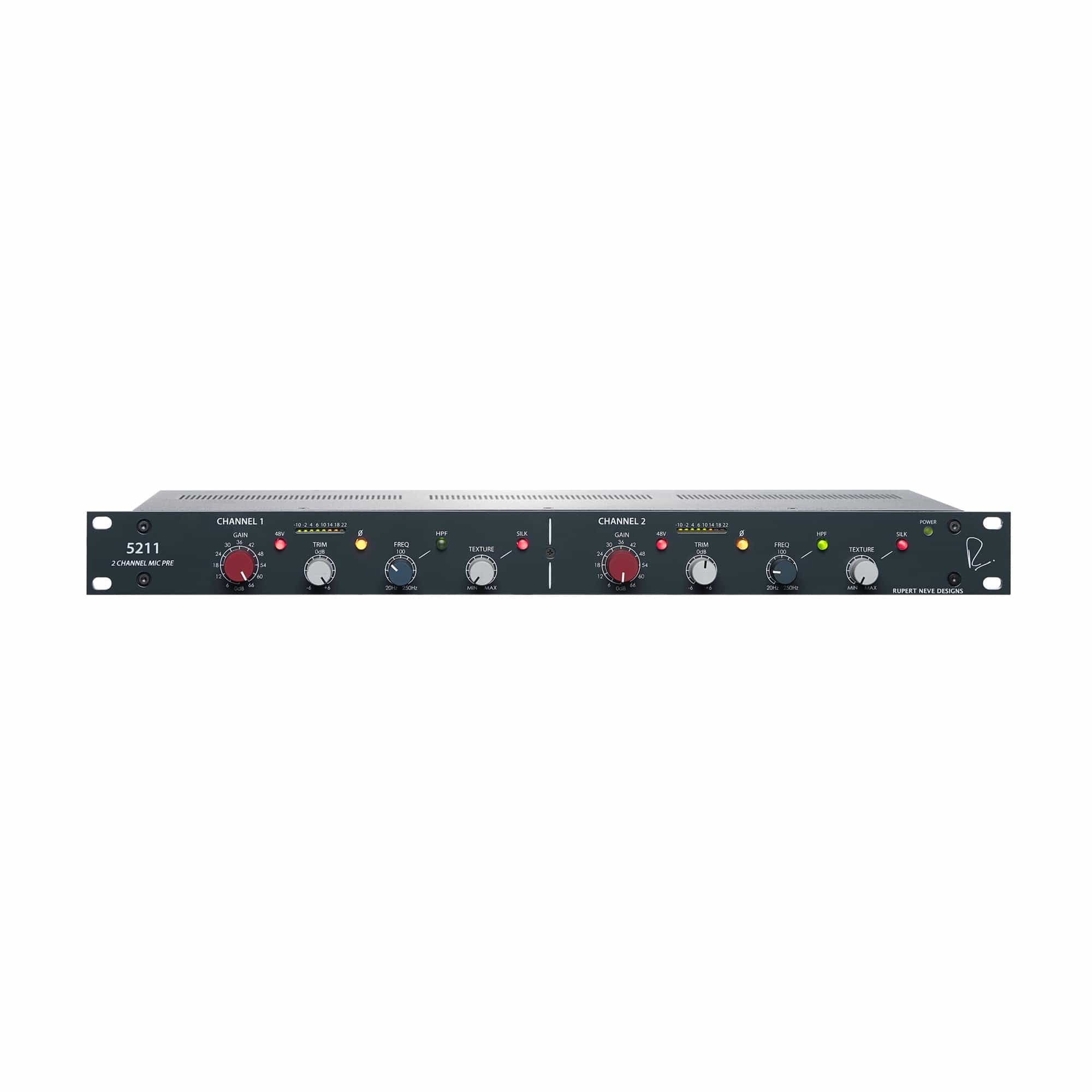 Rupert Neve Designs 5211 2-Channel Microphone Preamp Pro Audio / Outboard Gear