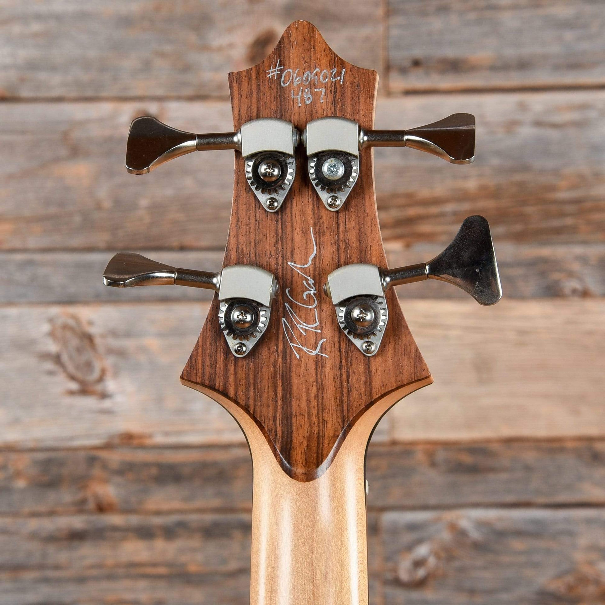 Ryan Gadow Custom 4-String Bass Natural Bass Guitars / 4-String