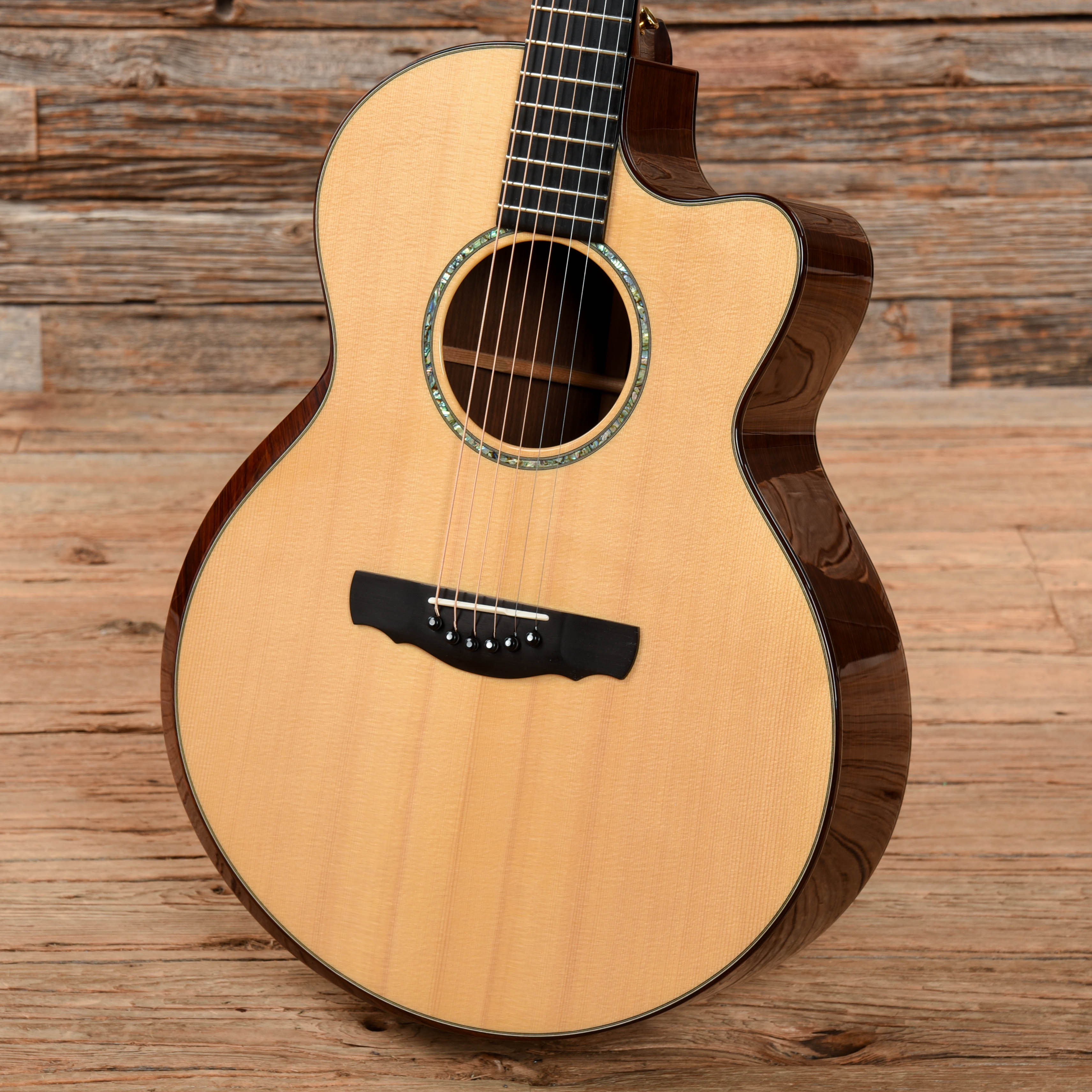 Ryan Guitars Nightingale Bosnian Spruce/Amazon Rosewood Natural 2003 Acoustic Guitars / Jumbo