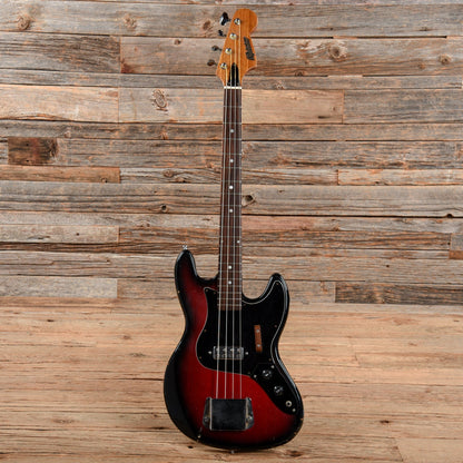 Rythmline Electric Bass Red Burst 1960s Bass Guitars / Short Scale