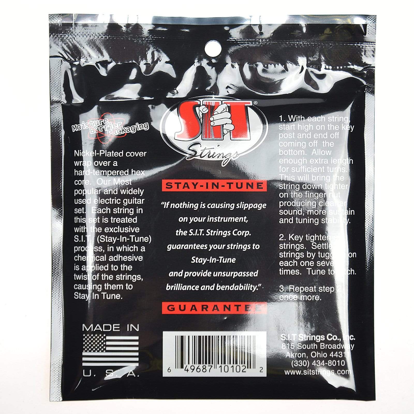 S.I.T. Power Wound Nickel Electric Strings 9-42 Accessories / Strings / Guitar Strings