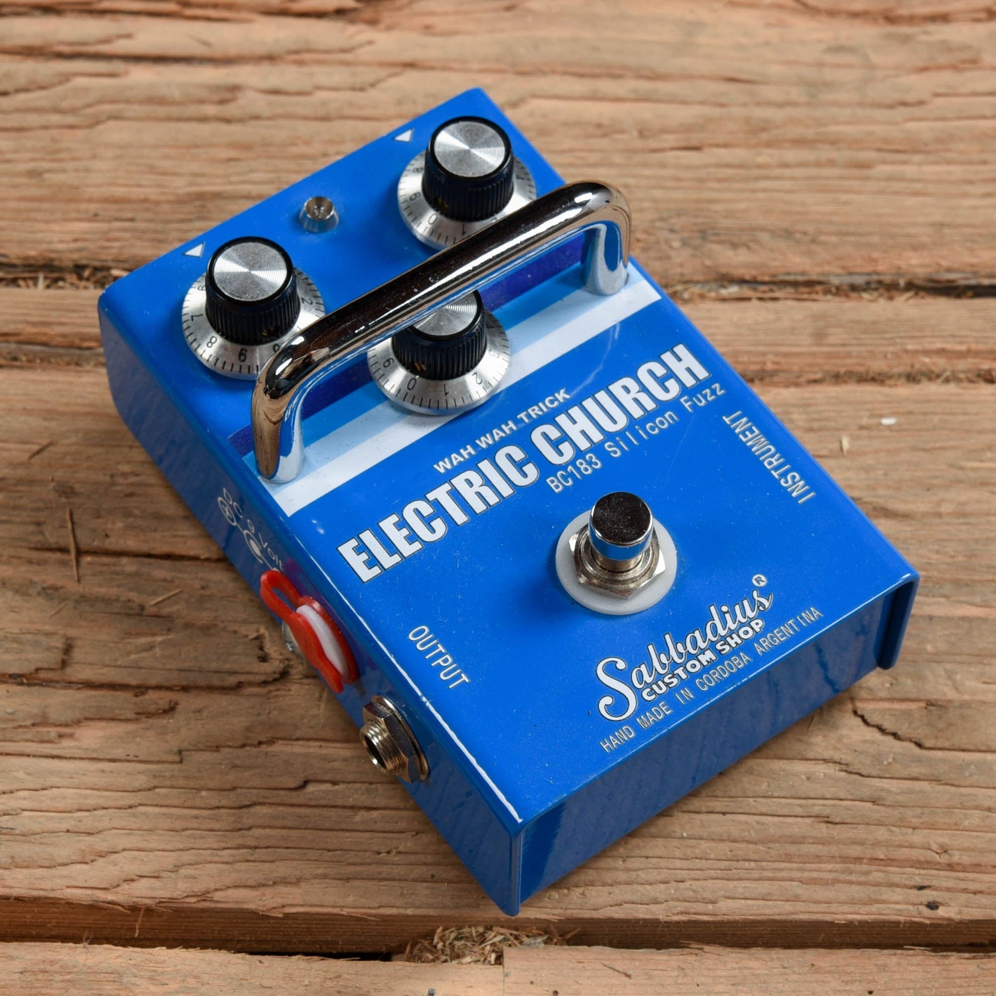 sabbadius pedals Sabbadius Electric Church Fuzz – Chicago Music Exchange