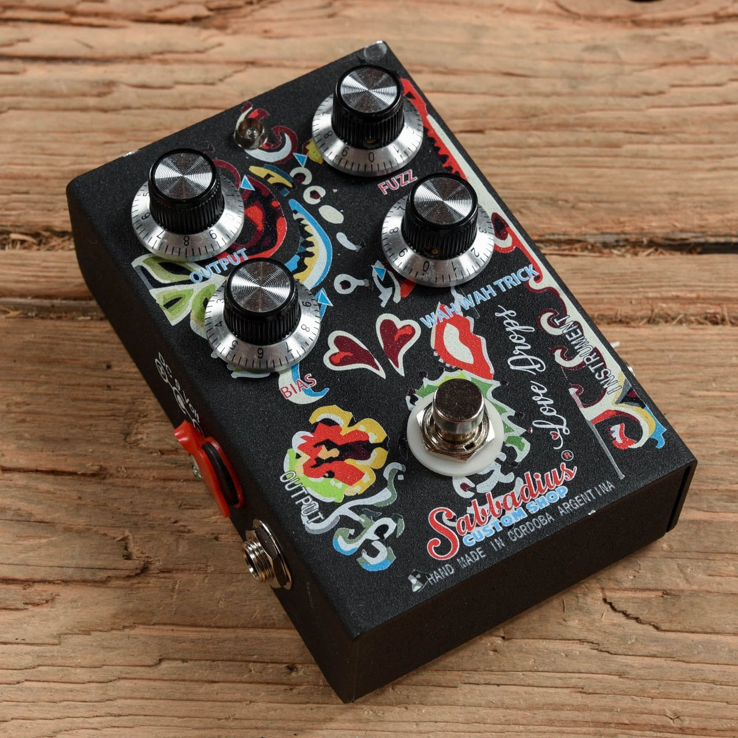 Sabbadius Love Drops Fuzz Effects and Pedals / Fuzz