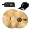 Sabian 19/22" HHX Complex Thin Crash Cymbal Set w/CDE Logo Hat & Stick Bag Drums and Percussion / Cymbals / Crash