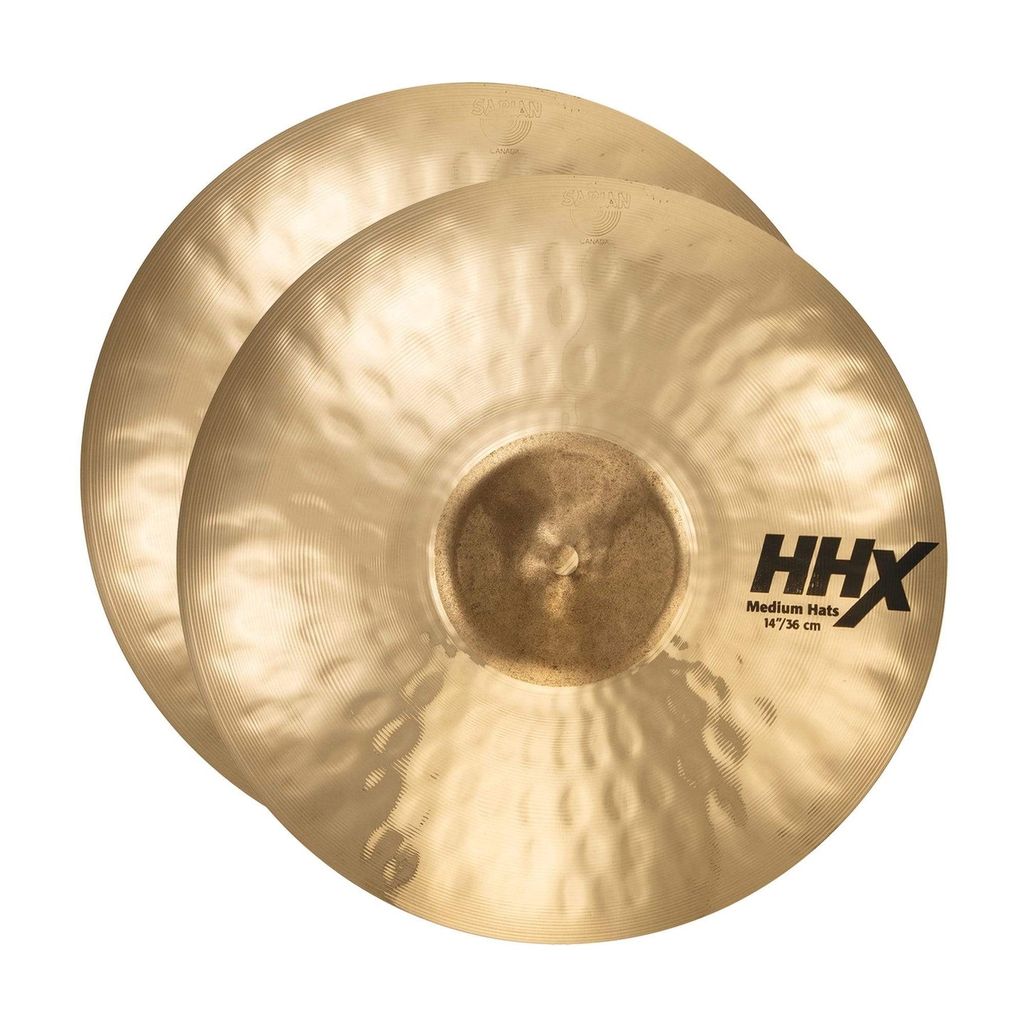 Sabian 14" HHX Medium Hi-Hat Pair Brilliant Drums and Percussion / Cymbals / Hi-Hats