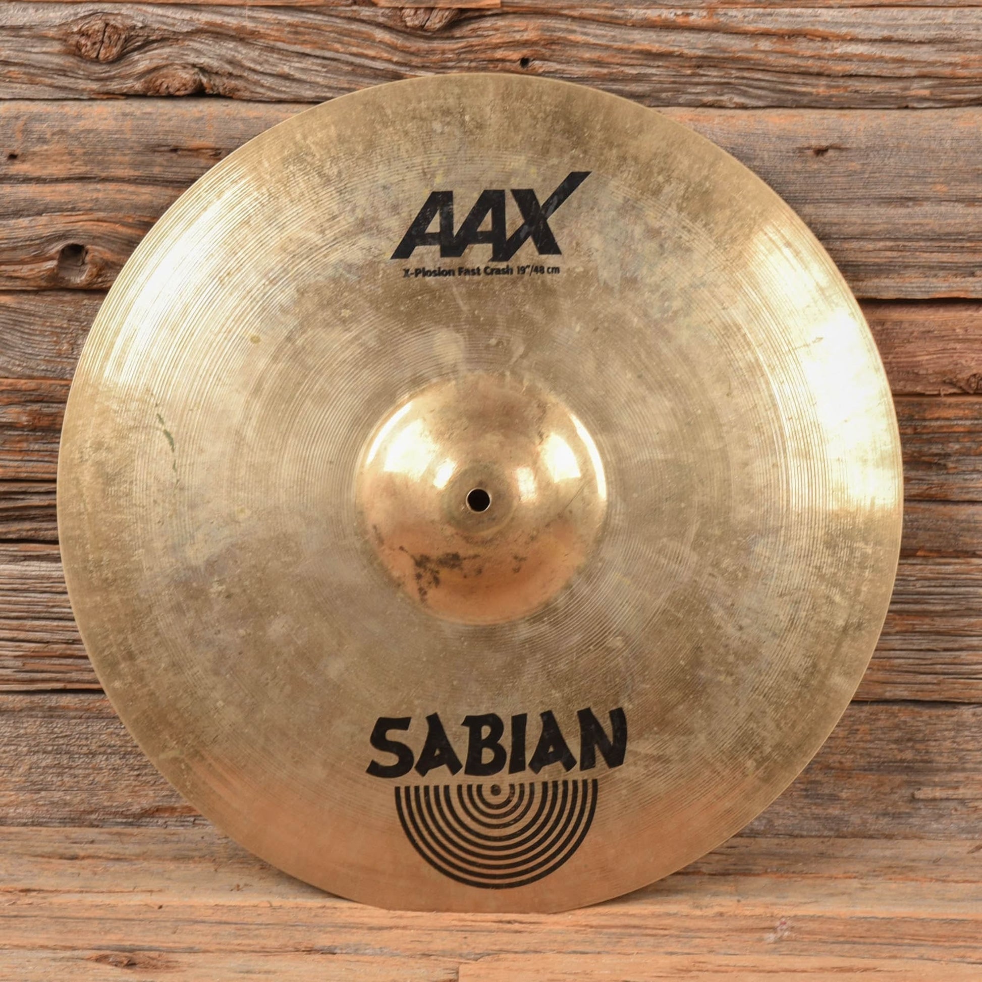 Sabian 19" AAX X-Plosion Fast Crash Cymbal USED Drums and Percussion