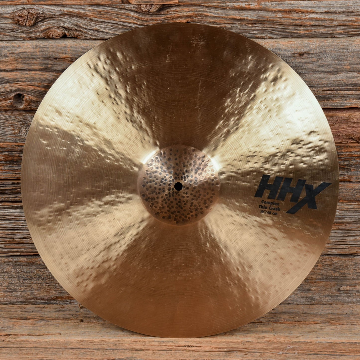 Sabian 19" HHX Complex Thin Crash Cymbal USED Drums and Percussion