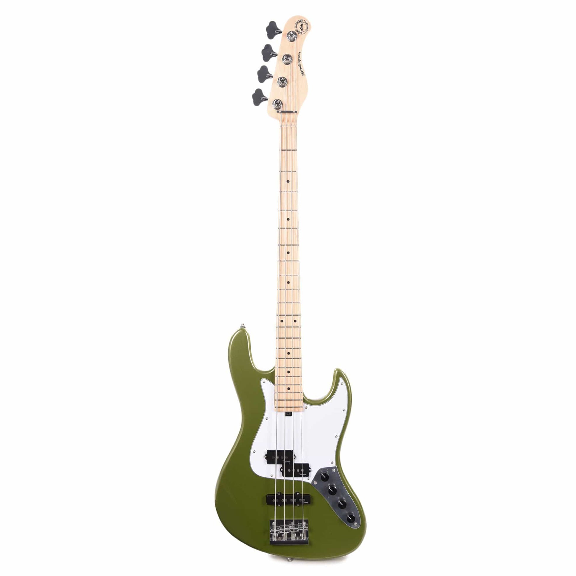 Sadowsky MetroExpress Hybrid PJ Sage Green Metallic High Polish w/Maple Fingerboard Bass Guitars / 4-String