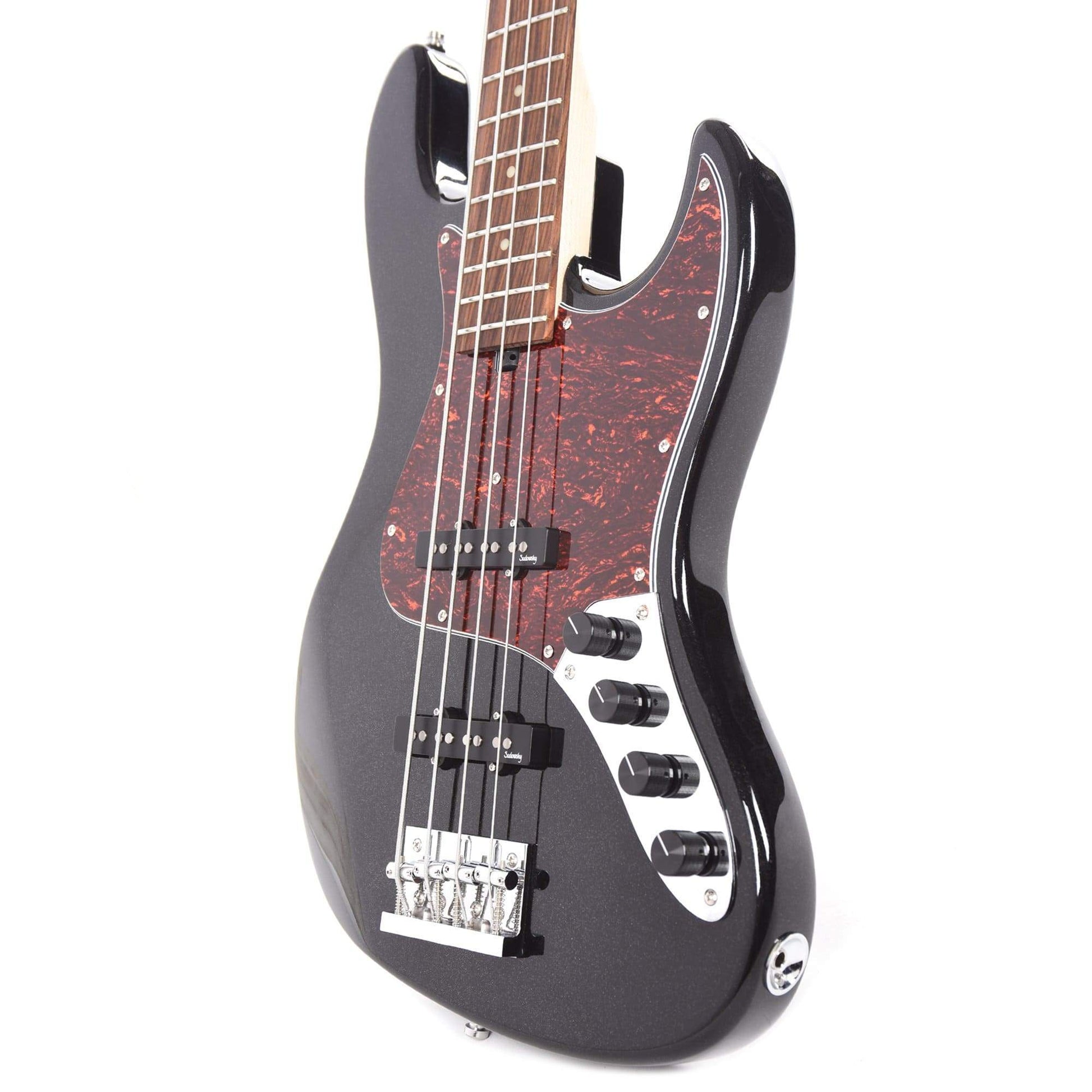 Sadowsky MetroExpress Vintage JJ Solid Black High Polish w/Morado Fingerboard Bass Guitars / 4-String