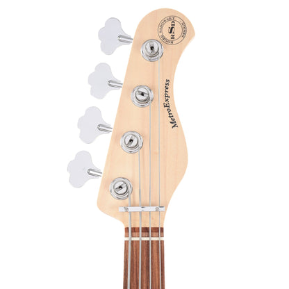 Sadowsky MetroExpress Vintage JJ Solid Black High Polish w/Morado Fingerboard Bass Guitars / 4-String
