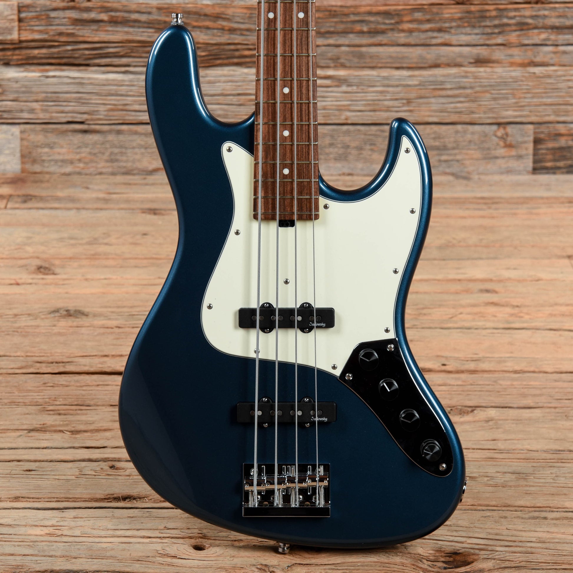 Sadowsky MetroLine 21-Fret Vintage J Alder Dark Lake Placid Blue Metallic High Polish Bass Guitars / 4-String