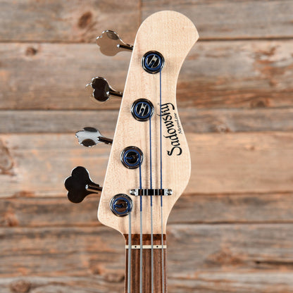 Sadowsky MetroLine 21-Fret Vintage J Alder Dark Lake Placid Blue Metallic High Polish Bass Guitars / 4-String