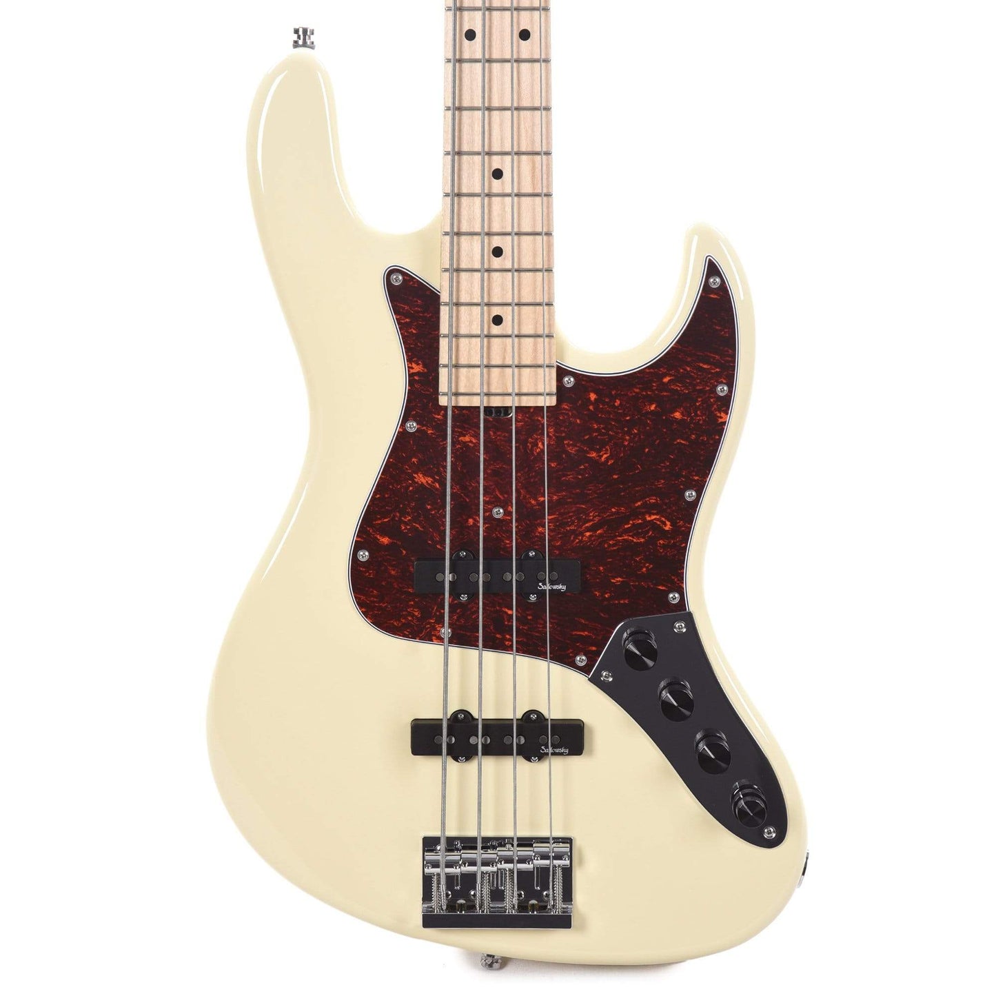 Sadowsky MetroLine 21-Fret Vintage J Ash Olympic White High Polish Bass Guitars / 4-String