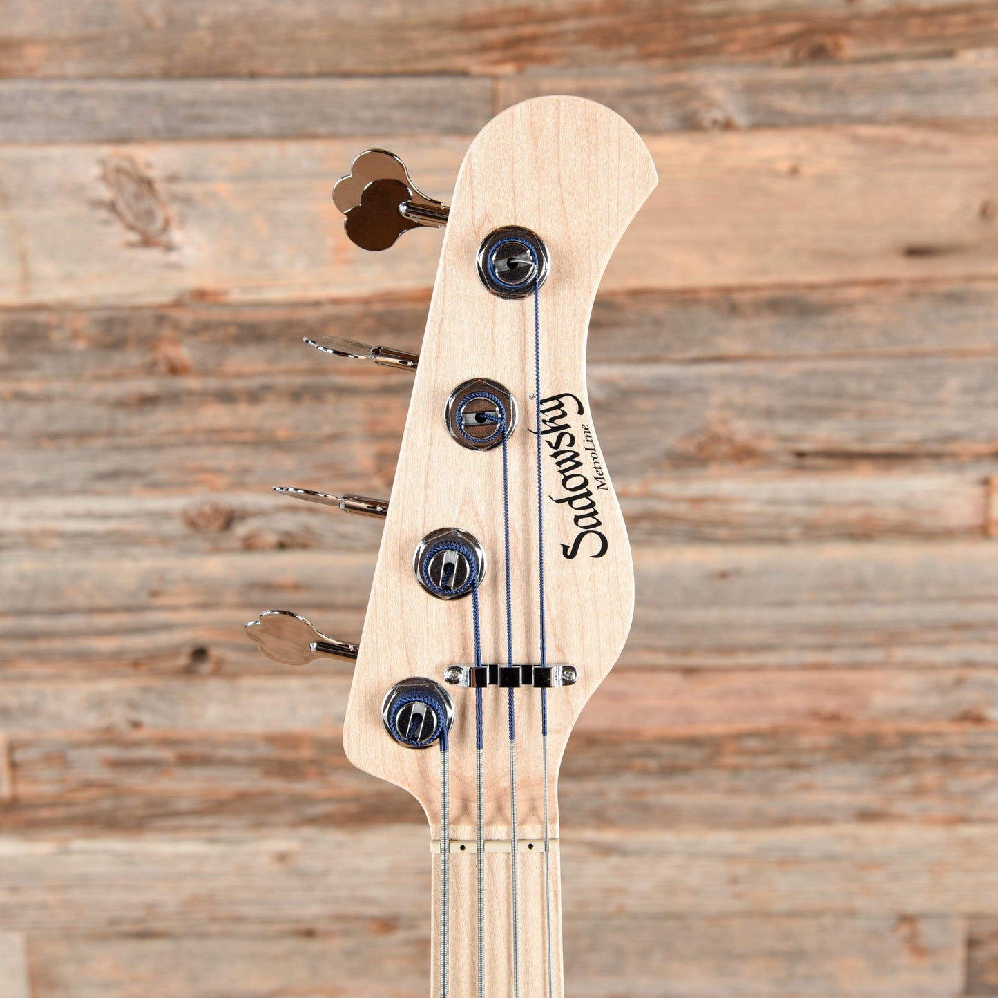 Sadowsky MetroLine 21-Fret Vintage J Ash Olympic White High Polish Bass Guitars / 4-String