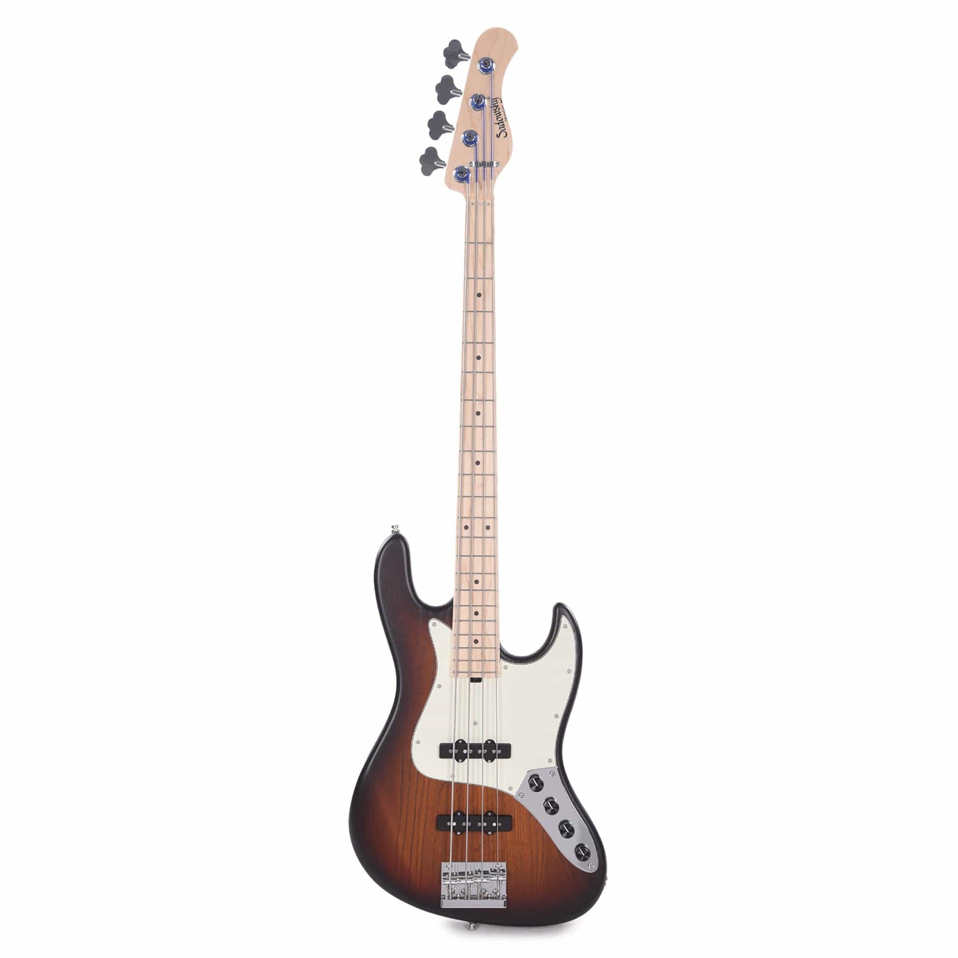 Sadowsky MetroLine 21-Fret Vintage JJ Bass 4-String Swamp Ash Body Almond Sunburst Transparent Satin Bass Guitars / 4-String