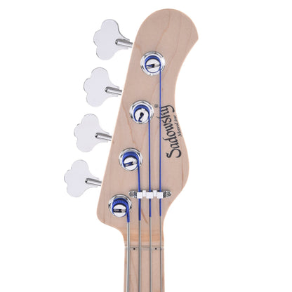 Sadowsky MetroLine 21-Fret Vintage JJ Bass 4-String Swamp Ash Body Almond Sunburst Transparent Satin Bass Guitars / 4-String