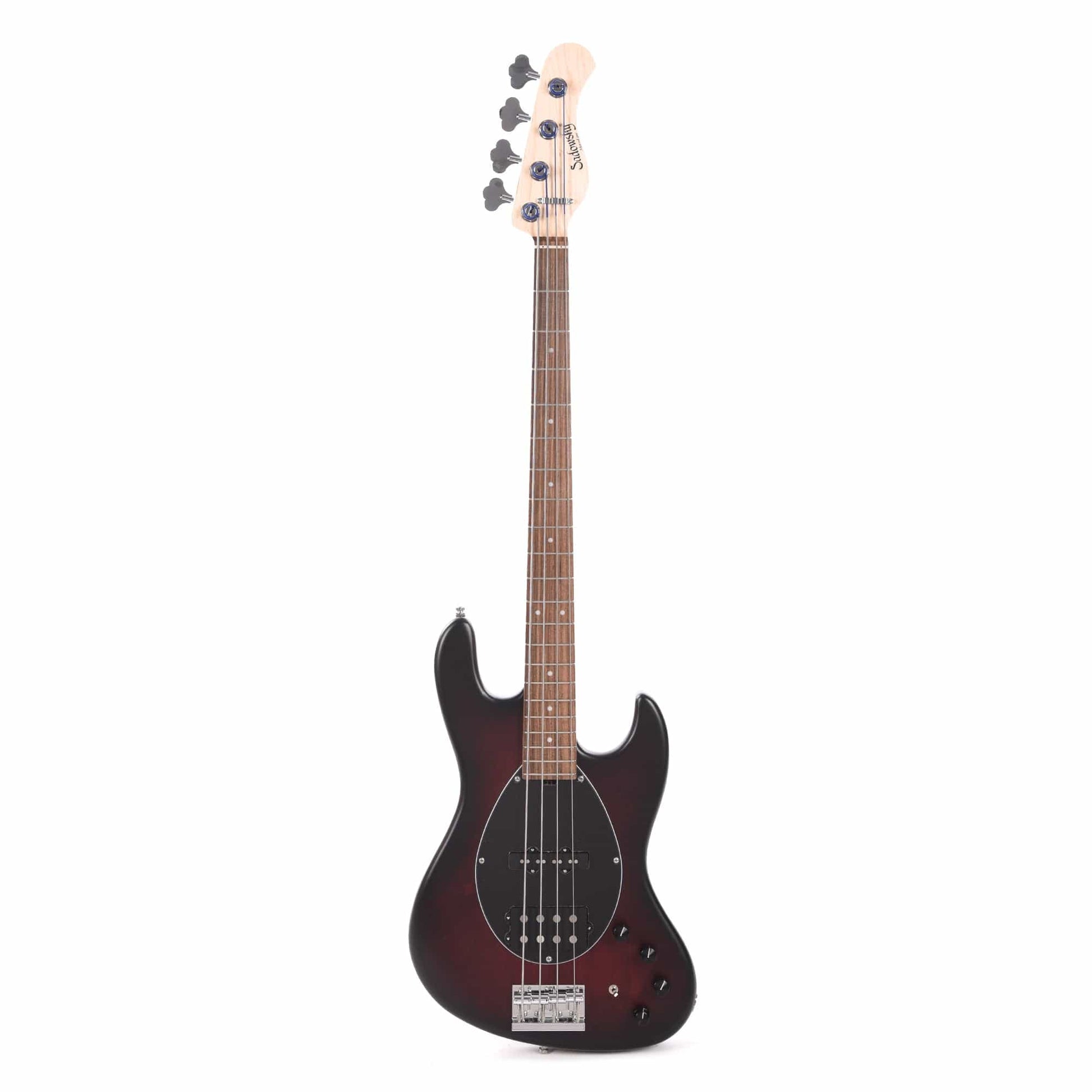 Sadowsky MetroLine 21-Fret Vintage MM Bass Red Burgundy Burst Transparent Satin Bass Guitars / 4-String
