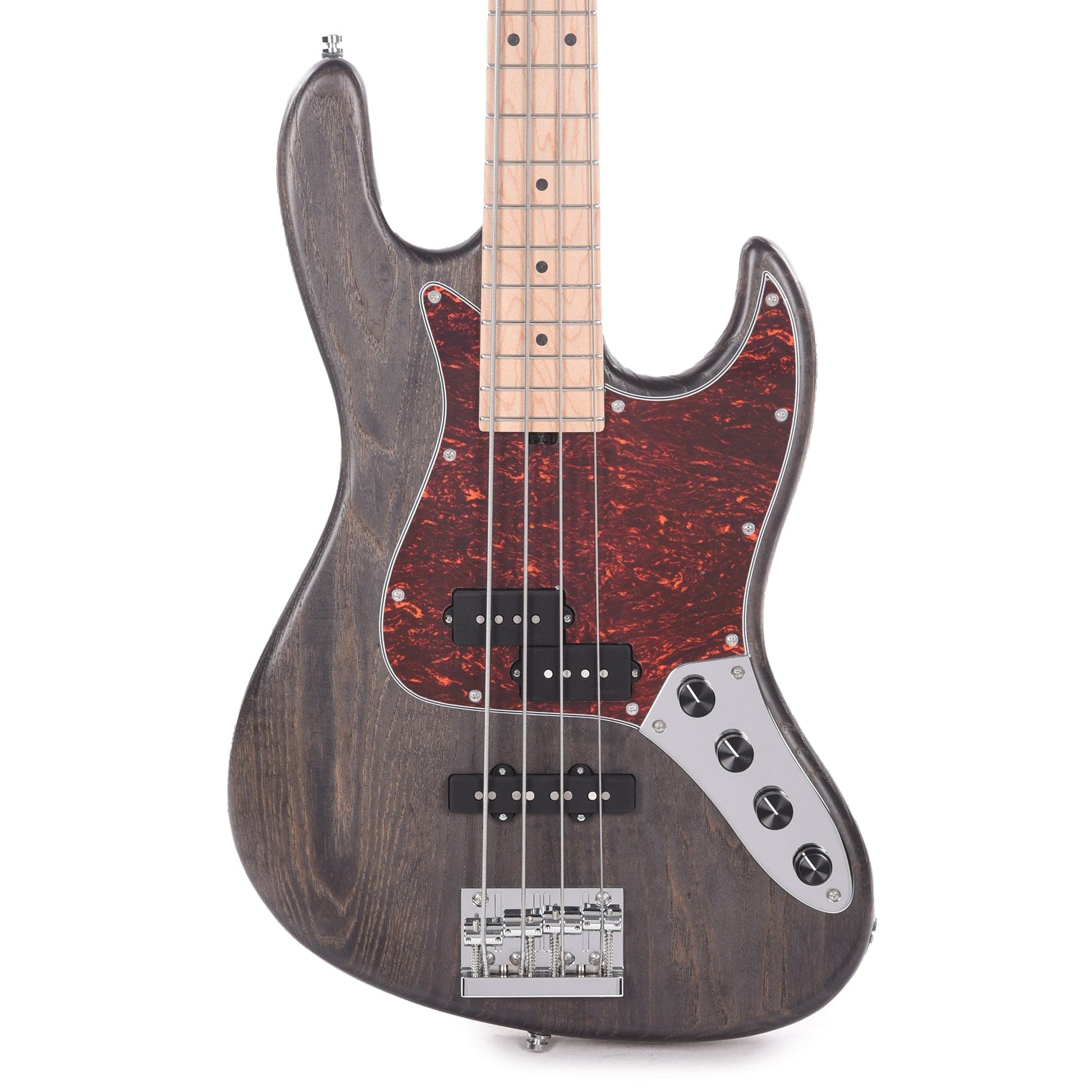 Sadowsky MetroLine 21-Fret Vintage PJ Bass 4-String Swamp Ash Body Nirvana Black Transparent Satin Bass Guitars / 4-String