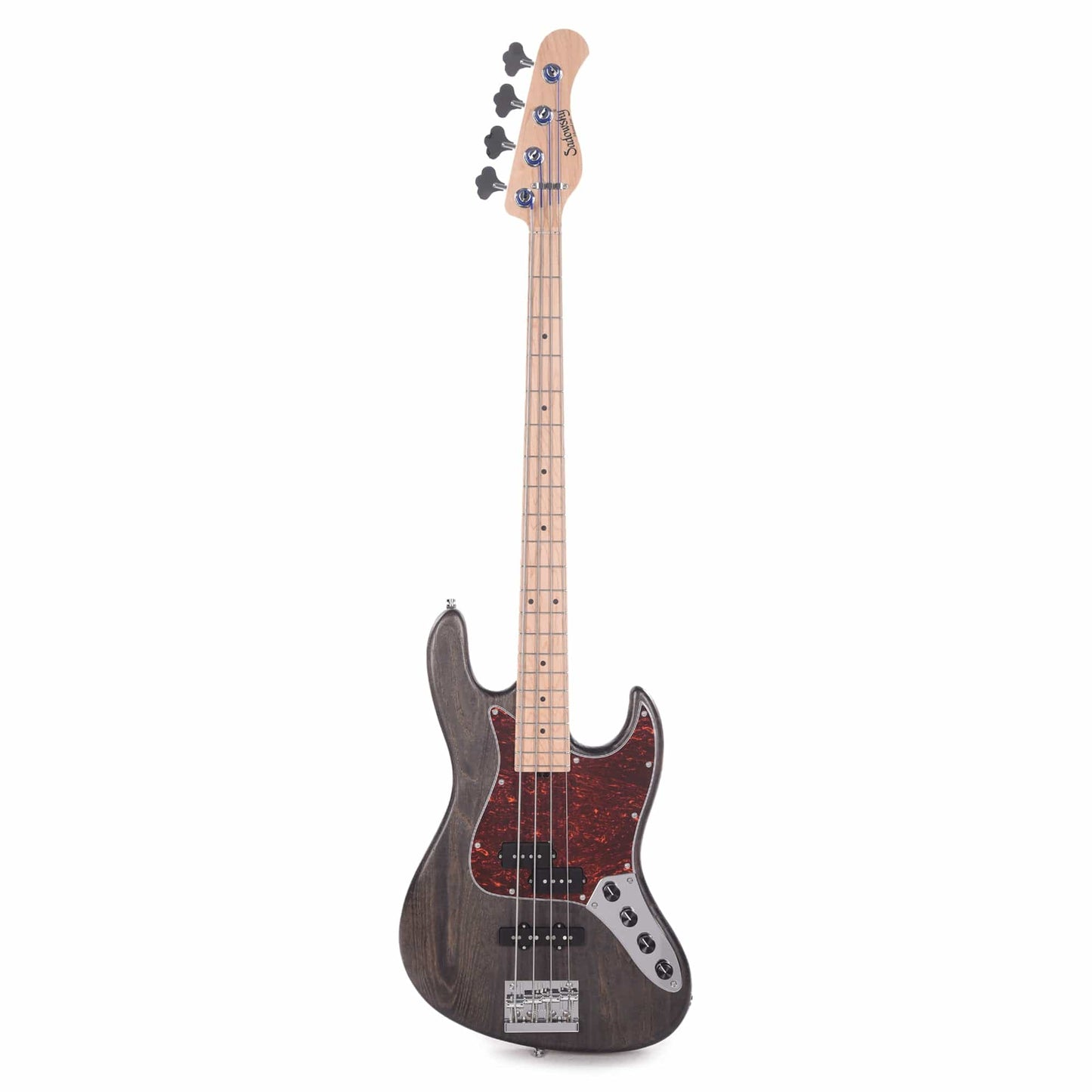 Sadowsky MetroLine 21-Fret Vintage PJ Bass 4-String Swamp Ash Body Nirvana Black Transparent Satin Bass Guitars / 4-String