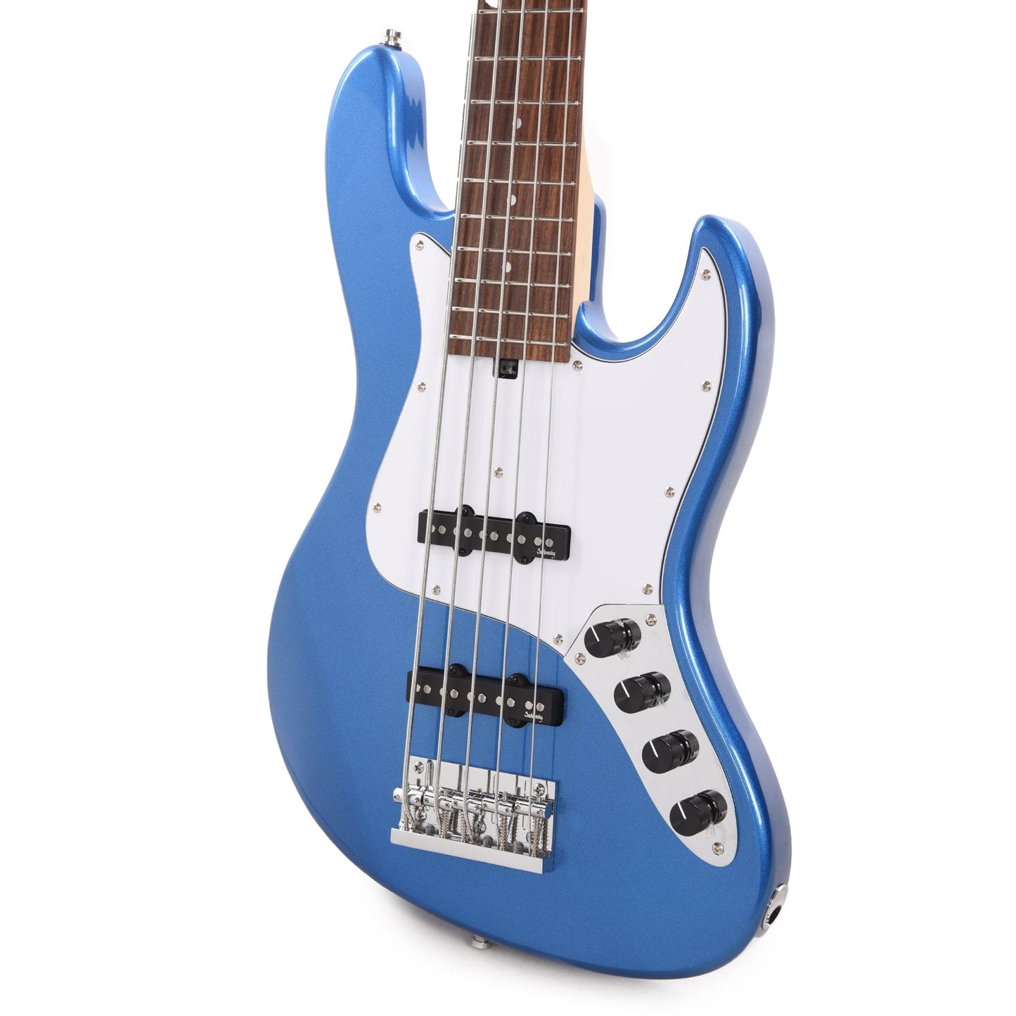 Sadowsky MetroExpress Vintage JJ 5-String Ocean Blue Metallic High Polish w/Morado Fingerboard Bass Guitars / 5-String or More