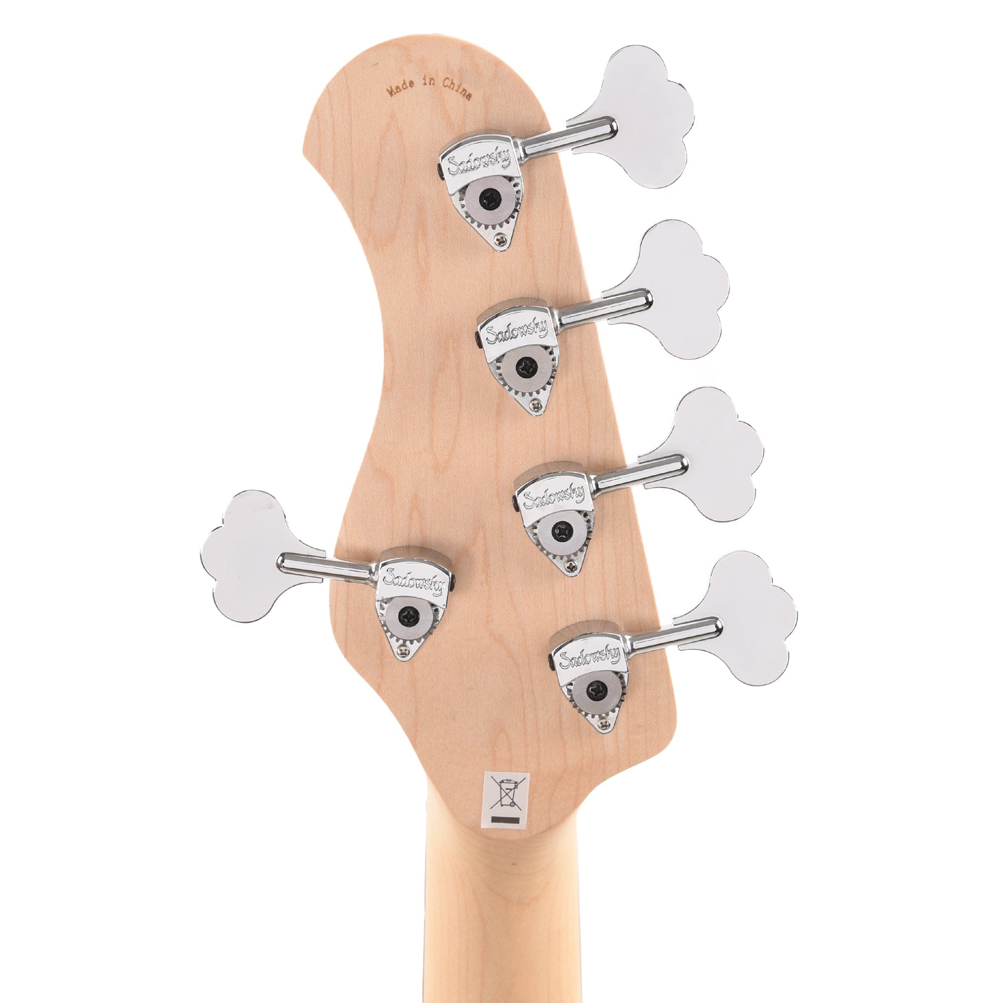 Sadowsky Metroexpress, M Vintage Bass, 5 cordes, 21 frettes - Ocean Blue Metallic,Maple main image 1