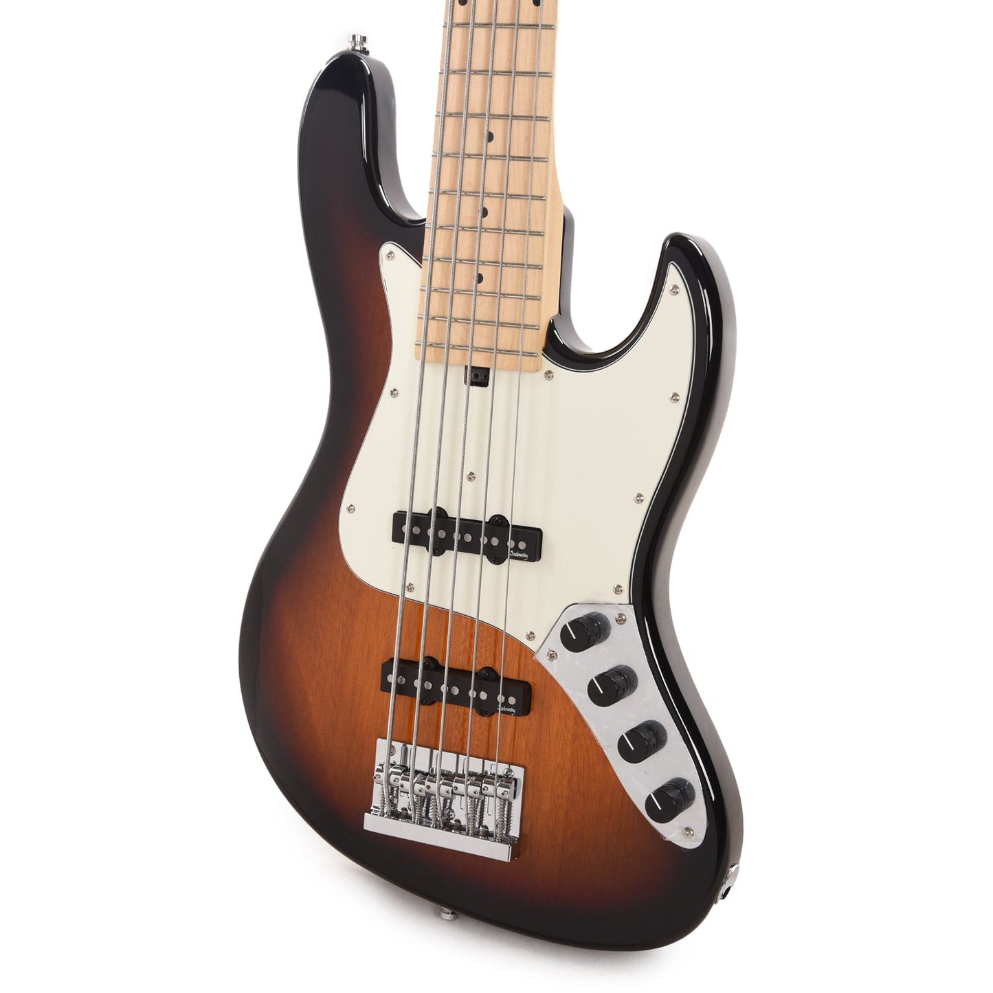 Sadowsky MetroExpress Vintage JJ 5-String Tobacco Burst High Polish w/Maple Fingerboard Bass Guitars / 5-String or More