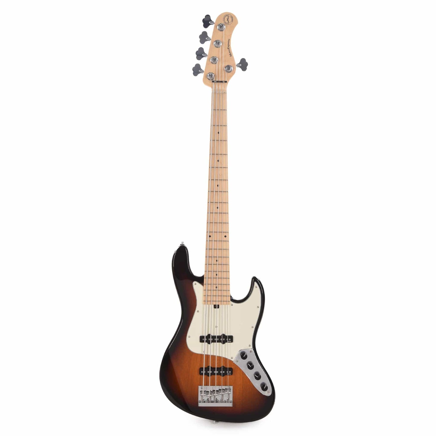 Sadowsky MetroExpress Vintage JJ 5-String Tobacco Burst High Polish w/Maple Fingerboard Bass Guitars / 5-String or More