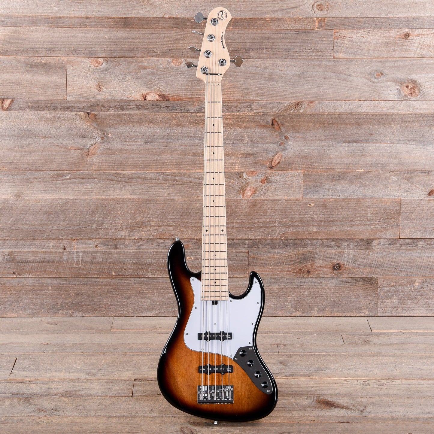 Sadowsky MetroExpress Vintage JJ 5-String Tobacco Burst High Polish w/Maple Fingerboard Bass Guitars / 5-String or More