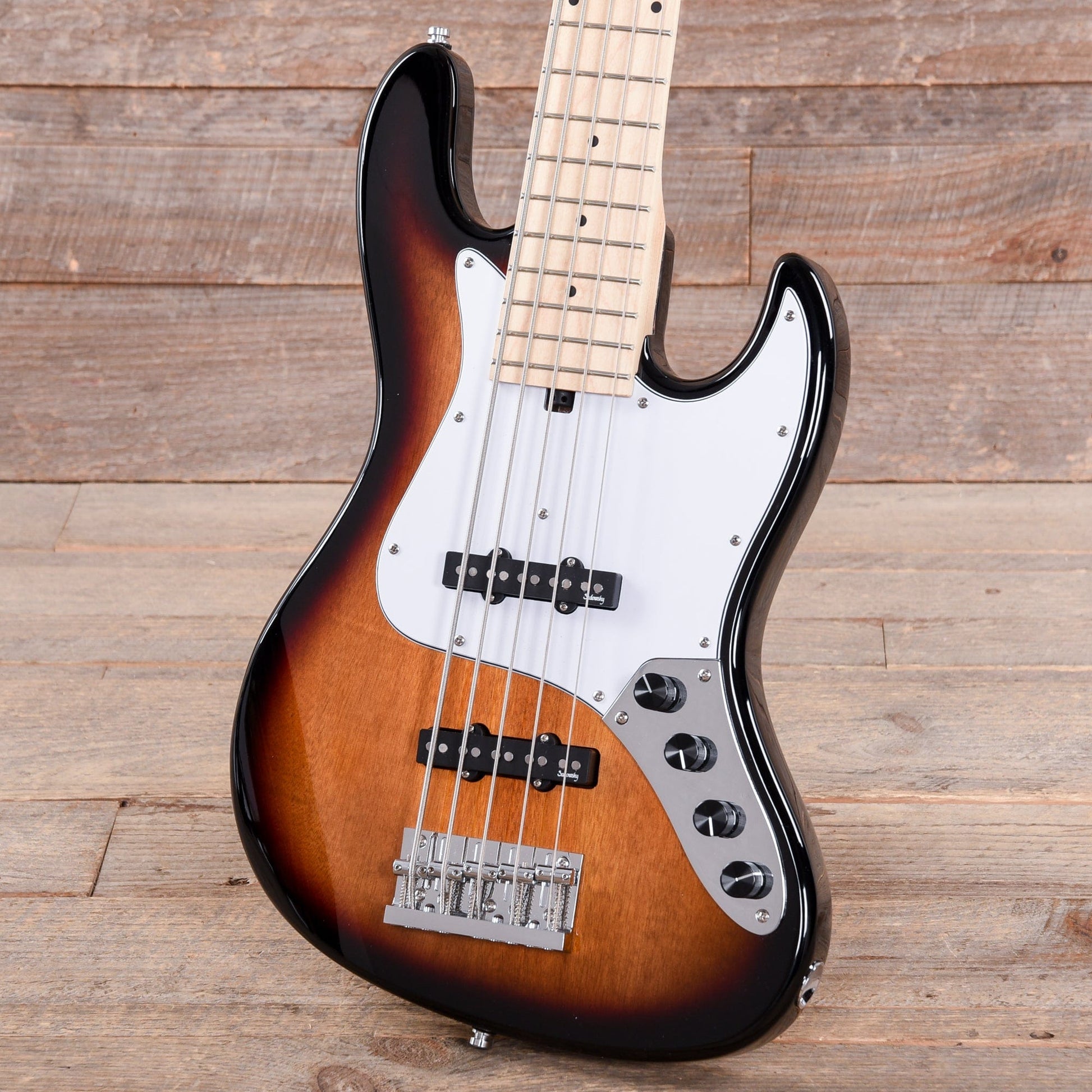 Sadowsky MetroExpress Vintage JJ 5-String Tobacco Burst High Polish w/Maple Fingerboard Bass Guitars / 5-String or More